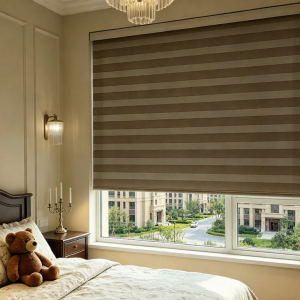 Easy-Install Room Darkening Roller Shutter Blinds