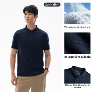 ANTA | Áo Thun Golf Tay Ngắn Nhanh Khô Đảm Bảo Mát Mẻ