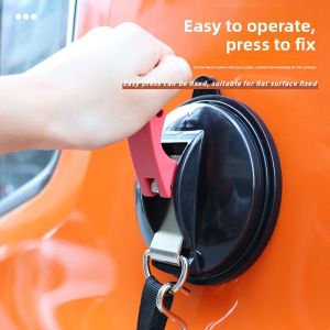 Powerful Vacuum Suction Cup Hooks with S-Type Tie down Straps Heavy Duty Wall & Car Hanger for Tent Canopy Pet And Outdoor Campi