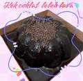 KEK COKLAT MOIST LELEH LAVA 5INCHI. 