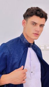 AL-AZHAR Jubah luaran pria lengan panjang gamis rompi motif terbaru katun fashion muslim new motif