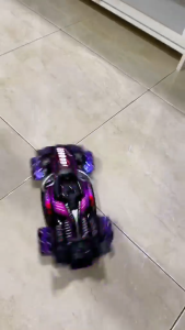 RC Spray Stunt Racing Car with LED Lights & Mist Effect (Single Controller Version) Kids Toy