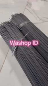 Lidi bambu ruji 25mm 60cm isi 500 Jeruji Sangkar Burung Ruji Hitam