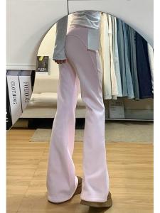 กางเกงขายาวทรงหลวมสำหรับผู้หญิงสูง กางเกงโยคะทรงหลวม กางเกงกีฬาลำลอง ทรงสลิมฟิต ทรงยาว ฤดูใบไม้ผลิและฤดูใบไม้ร่วง