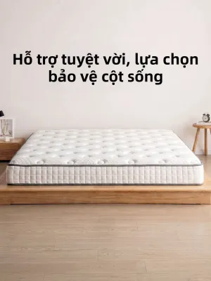 DONGMU | Nệm Cứng Sợi Dừa Thiên Nhiên Có Hỗ Trợ Lò Xo Latex