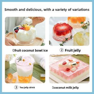 Food Grade White Jelly Powder Children Special Commercial Stall Burned Grass Jelly Professional Use for Jelly And Cold Noodles