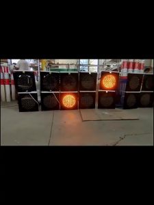 LED Solar Powered Lights Wireless Signal Light Traffic Warning Lights for Emergency Lighting