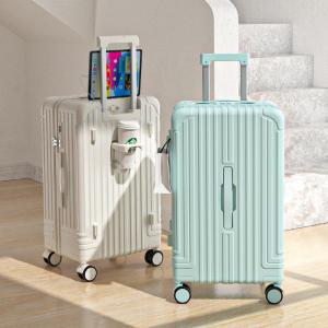 Large Capacity Travel Suitcase 28 Inch Womens Carry-On Luggage 30 Inch Student Silent Wheel Durable Password Lock Leather Box for Men