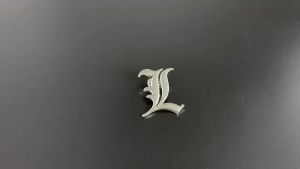 Bandai | Hot Death Note Comics Series Pendant Necklace Leather Chain Charm Accessories Gifts For Fans Men Necklaces