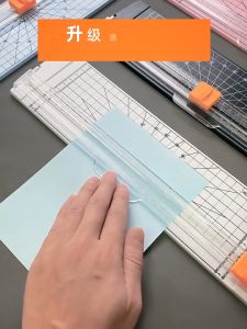 Mini Paper Cutter A4 Paper Trimmer Cutting Machine Office Supplies Stationery Cut Photo Card DIY