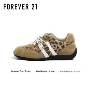 Forever 21 | Leather Red Inner Heel Womens Sneakers
