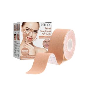 ชุดเทปสร้างอาการบาดเจ็บเพื่อให้ใบหน้ารูปร่างของเข้ากันได้ - Eel โฮเทปช่วยฟื้นฟูกระชับใบหน้ารูปตัว V ชุด (2.5 บรรทัด. * 5 บรรทัด.)