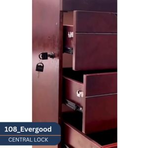 Evergood 108 Side Central Lock with Locking Bar Cabinet Lock Drawer Lock Office Cabinet Lock