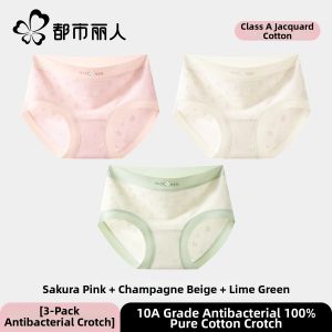 COSMO LADY | Anti-Bacterial Breathable Extended Gusset Cotton Panties