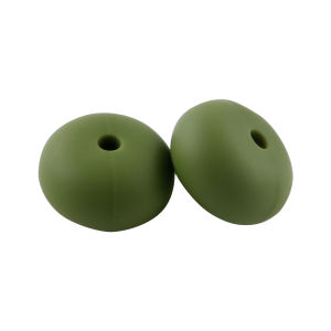 25 Hạt Cườm Silicon Hình Bàn Tính 14mm Làm Đồ Trang Sức Tự Làm Móc Khóa Vòng Tay Phụ Kiện Thời Trang