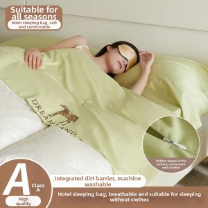 SUSE | Travel Portable Adult Anti-dirt Cotton Sheet and Sleeping Bag Set