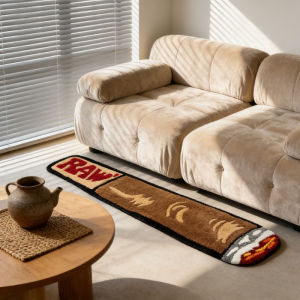 VIKAMA American Creative Carpet Soft Comfortable Living Room Bedroom Bedside Blanket Entrance Corridor Doormat Home Decoration