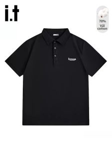 izzue | Áo Polo Dễ Thở Kinh Doanh Phong Cách Casual Mùa Hè