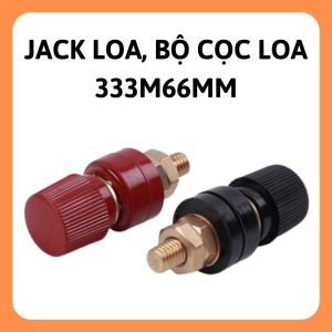 jack loa bộ cọc loa 333M66MM cọc đồng jack loa cốt sắt jack bắp chuối cọc sắt nguyên chấtcọc xuyệt cặp cọc sắt