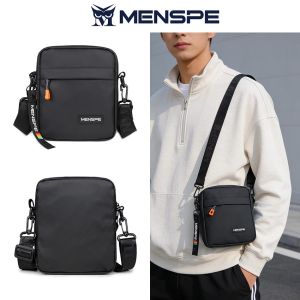 MENSPE Men’s Shoulder Bag Mini Cross Body Bag Casual Lightweight Messenger Bag Large Capacity Waterproof Leisure Street Bag Travel Bag Outdoor Riding Bag For Men