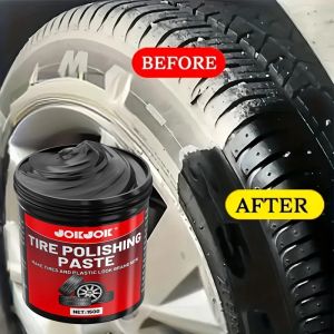 Tire Gloss Protector - Long-Lasting Shine Wax Anti-Aging Maintenance Coating for Tires Wheel & Rim Protection Durable ABS For