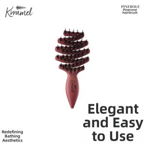 KRRAMEL | Portable Friendship Gift Hair Brush with Bristle