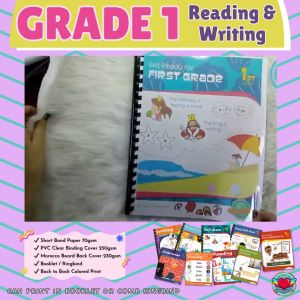 RABAH UP STORE Reading & Writing GRADE 1 (Workbook Worksheet Homeschool Learning Materials )