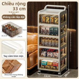 XINGYOU | Tủ Lưu Trữ Đa Tầng Di Động Kiểu Hộc