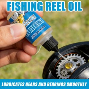 30Ml Fishing Reel Lubricant-Reduces Friction–Reel Lubricant for Smooth Casting and Corrosion ProtectionSaltwater Freshwater Use