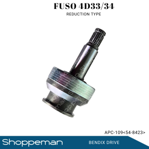 FUSO 4D33 4D34 BENDIX DRIVE STARTER CLUTCH GEAR REDUCTION TYPE APC-109 <54-8423>