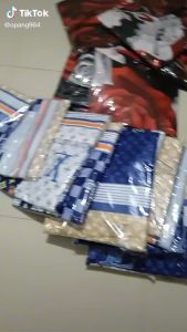 SEPREI HOME MADE MOTIF 3D BONUS SARUNG BANTAL DAN SARUNG GULING TIDAK LUNTUR SAAT DI CUCI