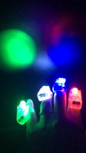 [Wholesale] LED Finger Lights Glowing Dazzle Colour Laser Emitting Lamps Wedding Celebration Festival Kid Birthday Party
