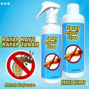 PEMBASMI RAYAP KAYU | RAYAP PINTU | RAYAP TANAH | RAYAP TEMBOK | RAYAP JENDELA | 100ML | 250ML Reffil | 250ML | 250ML+100ML | 250ML+250ML | 100% Ampuh | Ramah Lingkungan