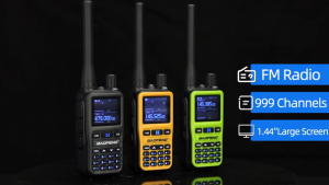 【2pcs】COD Baofeng UV-5R MINI Walkie Talkie Long Range 5W High Power Multi Band AM/FM/UHF/VHF Band Bluetooth APP Programming Two Way Radio Type-C Charging