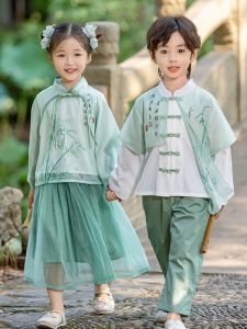 ชุดเดรสเด็กผู้หญิงสไตล์แจ๊ส ฤดูร้อน ดีบุก แขนกุด เสื้อกั๊ก ชุดเดรสเด็กผู้หญิง ชุดเดรสเด็กผู้หญิง