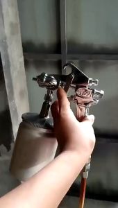 SÚNG PHUN SƠN W71 BOSCH CHÍNH HÃNG SƠN XE MÁY Ô TÔ ĐỒ GỖ ĐỒ MỸ NGHỆ NỘI THẤT - DÙNG CHO MÁY KHÍ NÉN