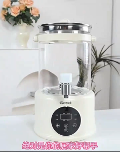 4L Large Capacity Health Pot - Electric Flower Tea Maker with Timer & Boil Dry Protection