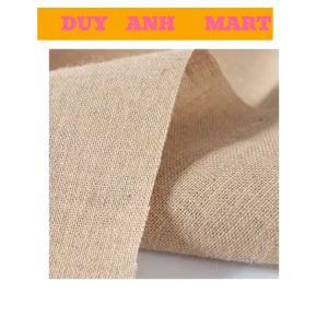 Vải bố đay loại thưa vải bố làm handmade decor trải bàn trang trí