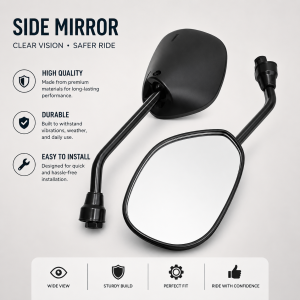 HONDA BEAT FI motorcycle stock side mirror | heavyduty quality | good packaging | Bilog