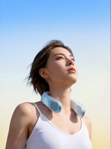 RANVOO | Wearable Neck Fan Long Battery Life Portable Cooling USB Charged Mini