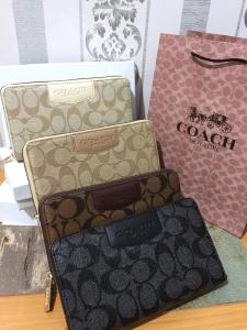 DOMPET PANJANG COACH ZIPPER PREMIUM FREE BOX FREE PAPERBAG