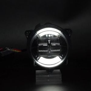 2 Pcs LED Headlight Low Beam Halo Ring DRL Projector Lens For Can-Am Outlander Max 650/800/850/1000R 2018 2019 2020 2021 2022