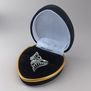 cincin perakcincin permataperak asliperhiasan wanita