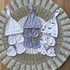 SNI VIEAR Babay-Terbaru 3set Topi Sarung Tangan Dan Sarung Kaki Bayi Baru Lahir Baby
