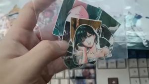 One-Punch Man - Set 10/15 Sticker Fubuki anime One-Punch Man/OPM hình dán trang trí điện thoại mũ bảo hiểm laptop vali...siêu đẹp chống nước chống xước