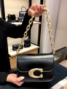 Coach Genuine Leather Cross Body Shoulder Bag for Women CM551 CM557 Size 22cm(L)x16cm(H)x9cm(W)