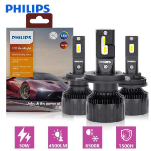 Philips | Philips Ultinon Rally 3550 H7 Led Headlights High Power 50W H4 H8 H9 H11 9005 HB3 9006 HB4 9012 HIR2 6500K Auto Lamp Fog Lights