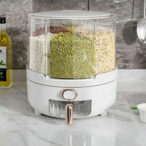 Rotation Multi-compartment Insect-proof Moisture-proof Food-grade Storage Bin