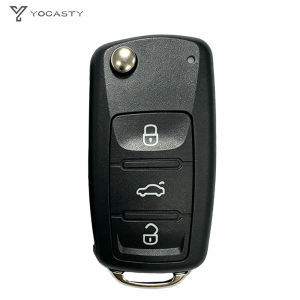 YOCASTY Flip Remote Folding Key Shell Case For VW VOLKSWAGEN Tiguan Golf Sagitar Polo MK6
