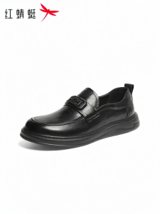 Reddragonfly | Mens Leather Business Casual Shoes Slip-On
